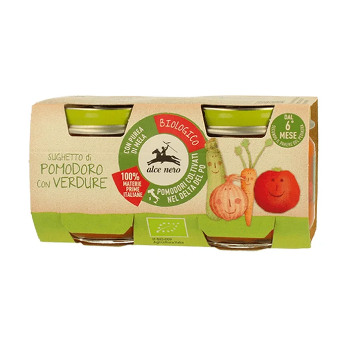 Tomatensauce mit Gemüse 2 Einheiten à 80G