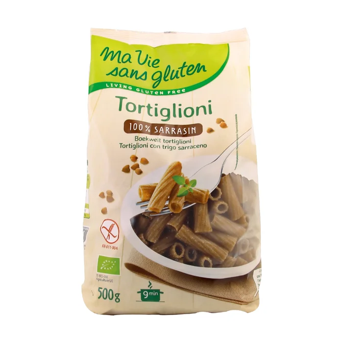 Tortiglioni 100% Bio-Buchweizen 500 G