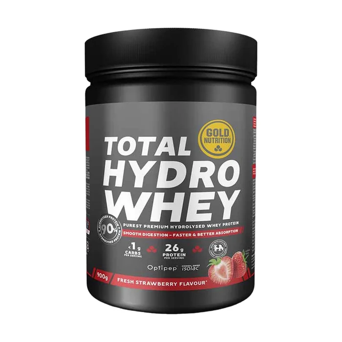 Total Hydro Whey Protein (Erdbeere) 900 G Pulver (Erdbeere)