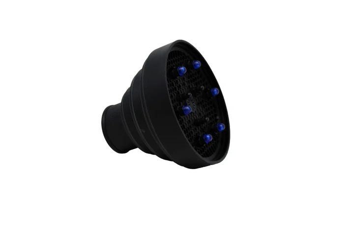 Universeller Faltbarer Silikon Diffuser Schwarz