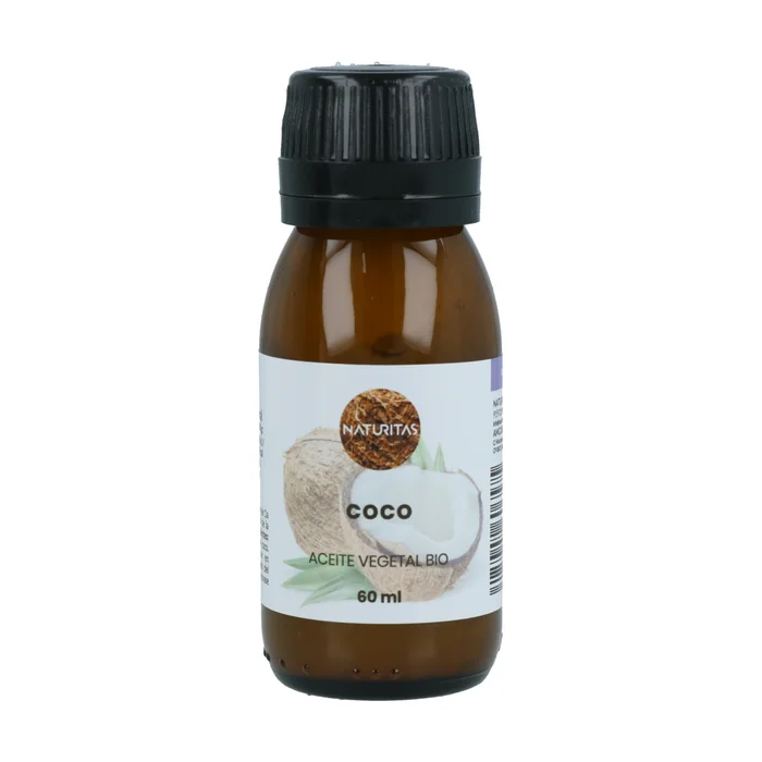 Unraffiniertes Bio-Kokosnuss-Pflanzenöl 60 ml Öl