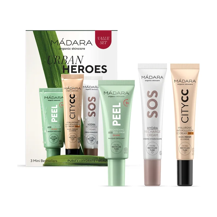 Urban Heroes-Set #mittel 3 Mini-Größen
