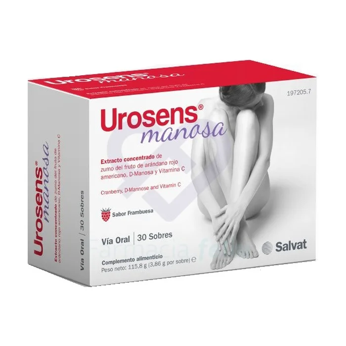 Urosens Mannose 30 Umschläge (Himbeere)