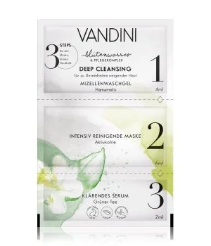 VANDINI Blütenwasser Deep Cleansing Gesichtsmaske