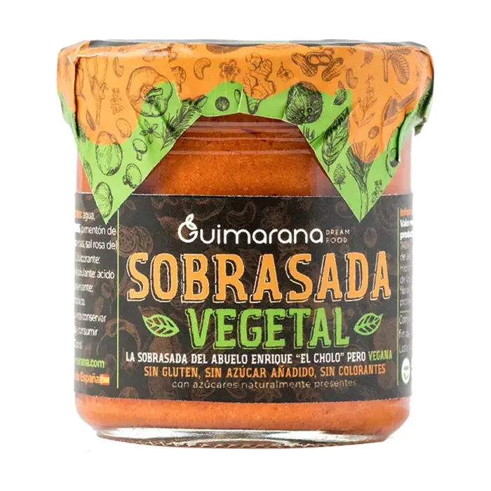 Vegane Gemüse-Sobrasada-Pastete 130 G Sahne