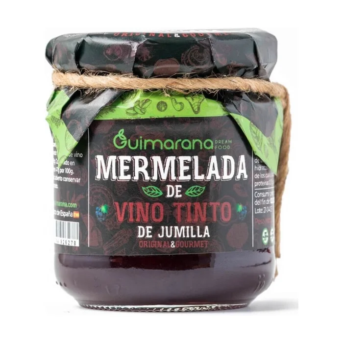 Vegane Rotweinmarmelade 210 G Sahne