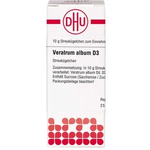 VERATRUM ALBUM D 3 Globuli 10 g