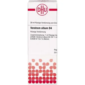 VERATRUM ALBUM D 4 Dilution 20 ml