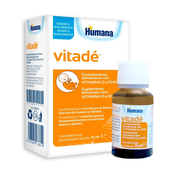 Vitadé Vitamin D3 und DHA 15 ml