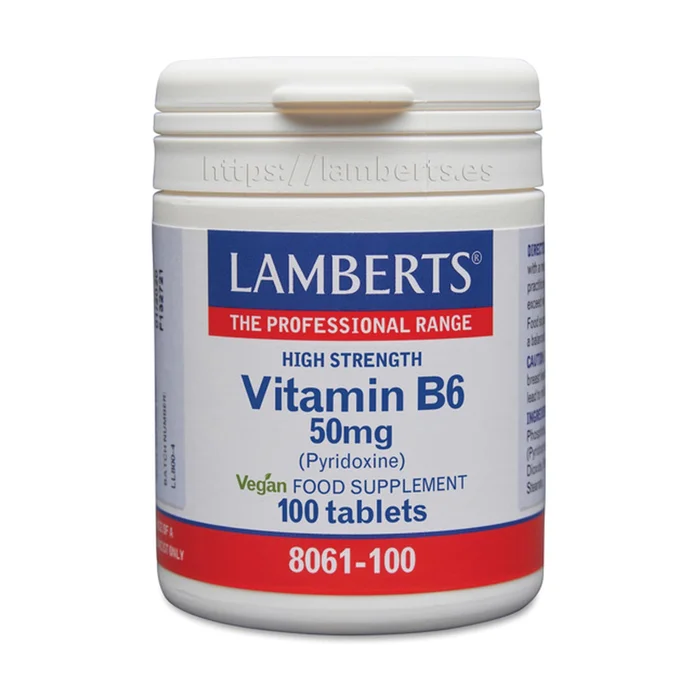 Vitamin B6 100 Tablets à 50mg