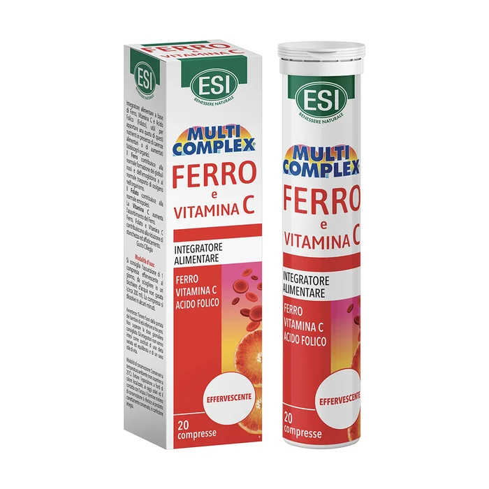 Vitamin C + Eisen 20 Brausetabletten (Kirsche)