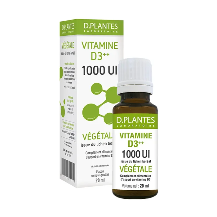 Vitamin D3 ++ 1000 IE Gemüse 20 ml