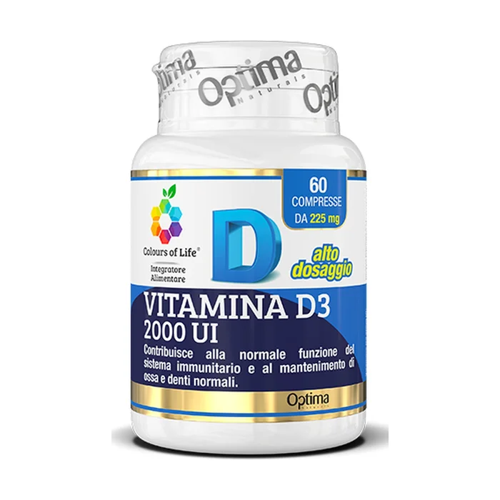 Vitamin D3 2000 IE 60 Kimprimenrt à 225mg