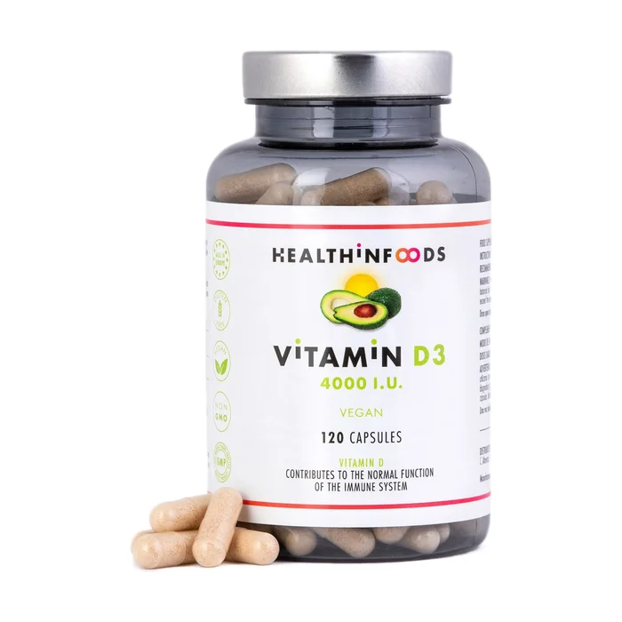 Vitamin D3 4000 IE 120 Kapseln