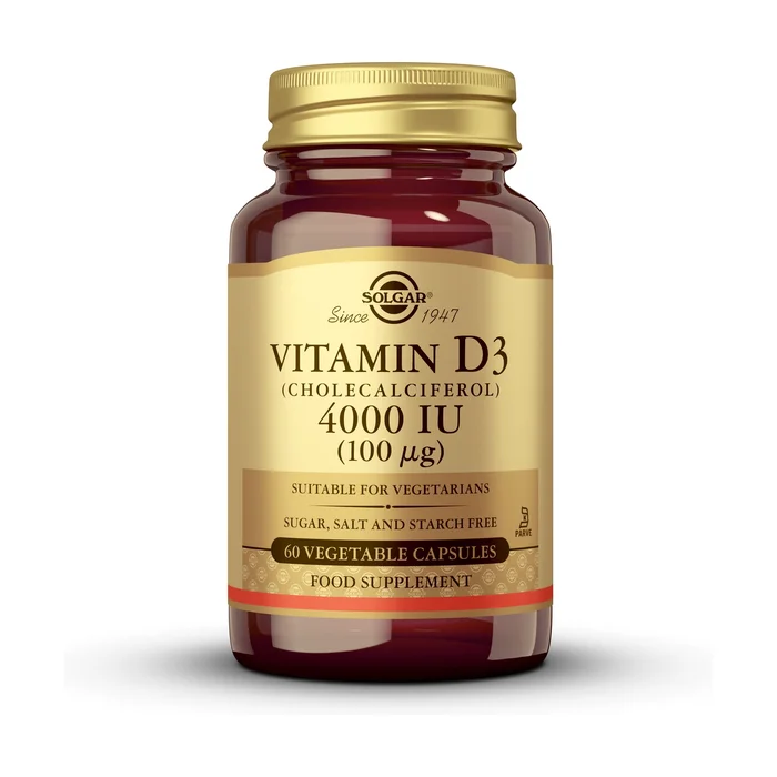 Vitamin D3 4000 IU 60 Gemüsekapseln