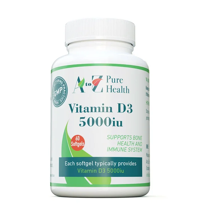 Vitamin D3 5000 IE 60 Kapseln