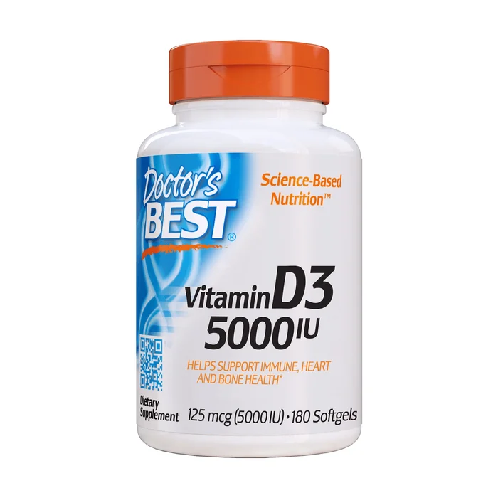 Vitamin D3 (5000iu) 180 Perlen à 125mg