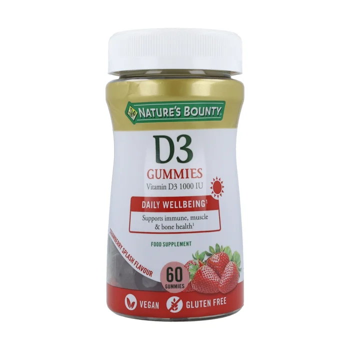 Vitamin D3-Gummis 60 Einheiten