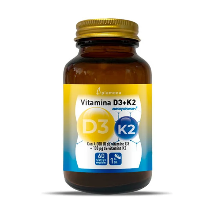Vitamin D3 + K2 60 Gemüsekapseln
