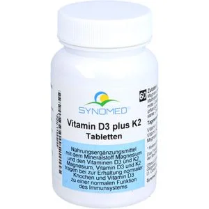 VITAMIN D3 plus K2 Tabletten 60 St