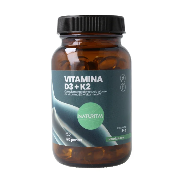 Vitamin D3 und K2 120 Perlen