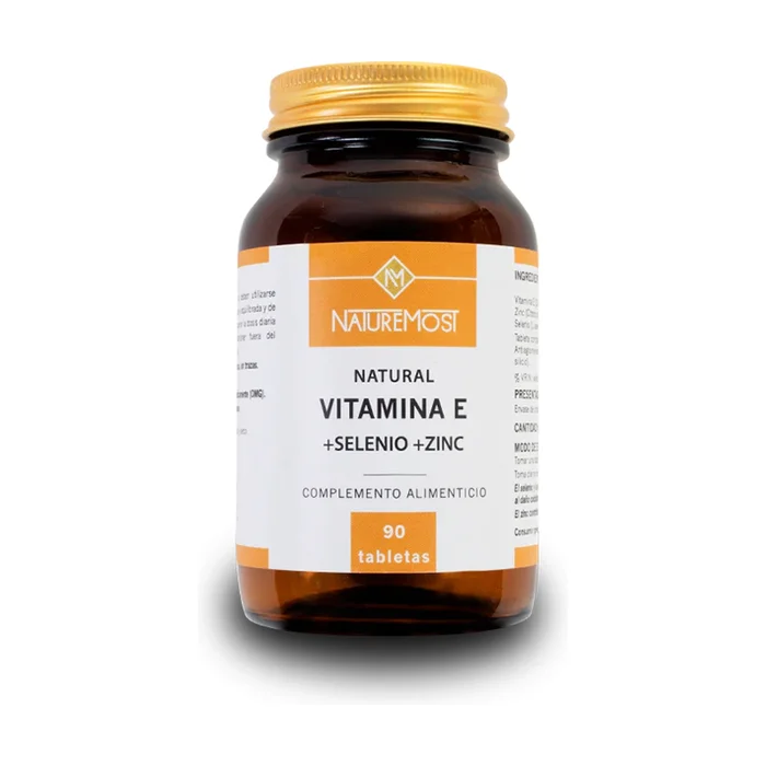 Vitamin E + Selen + Zink 90 Tablets