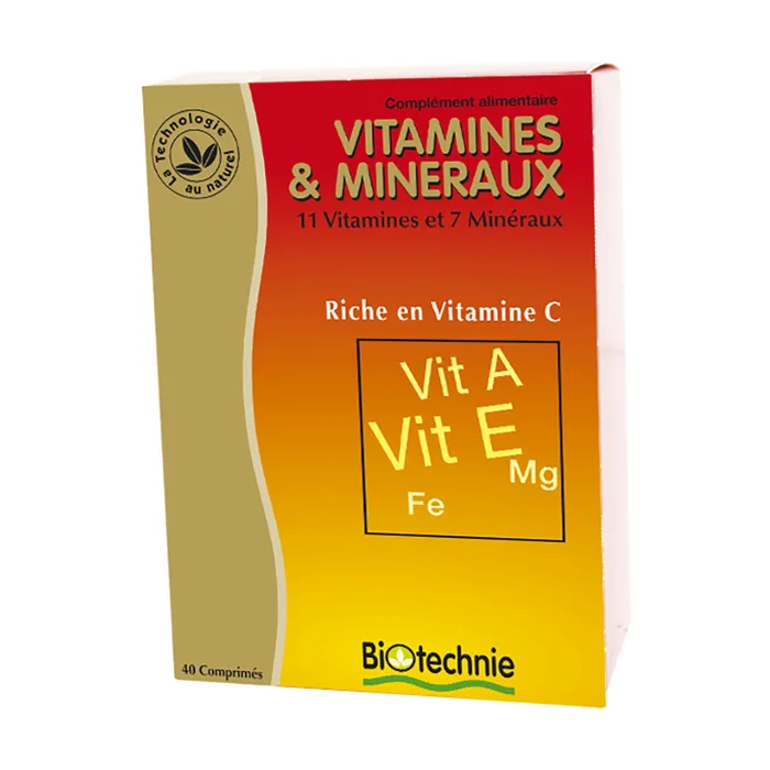 Vitamine & Mineralien 40 Perlen