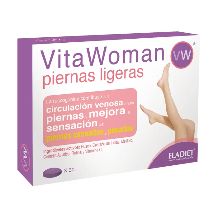 VitaWoman Light Legs 30 Kimprimenrt à 1130mg