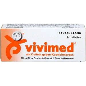 VIVIMED mit Coffein gegen Kopfschmerzen Tabletten 10 St