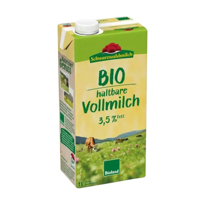 Vollkuhmilch 3,5 % Bio 1 L.