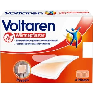 VOLTAREN Wärmepflaster Rücken 4 St