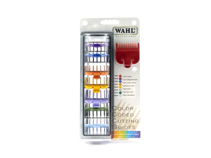Wahl Farbige Aufsteckkämme Set 8 Stk
