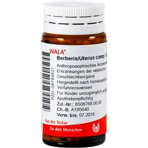 WALA BERBERIS/UTERUS COMP. Globuli 20 g