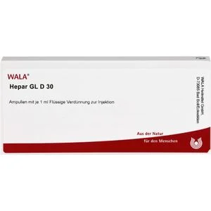 WALA HEPAR GL D 30 Ampullen 10X1 ml
