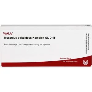 WALA MUSCULUS DELTOIDEUS Komplex GL D 15 Ampullen 10X1 ml
