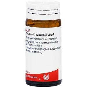 WALA SULFUR D 12 Globuli 20 g