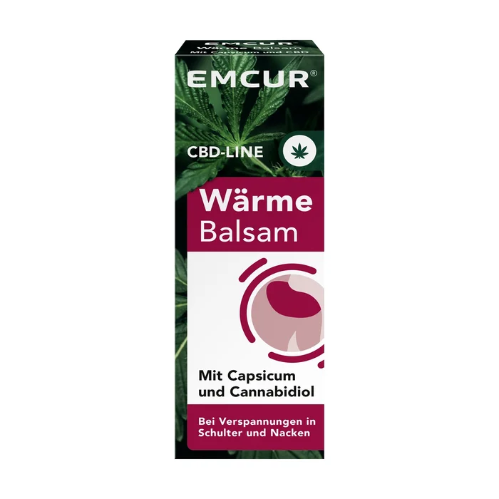 Wärme Balsam mit Capsicum und Cannabidiol 75 ml