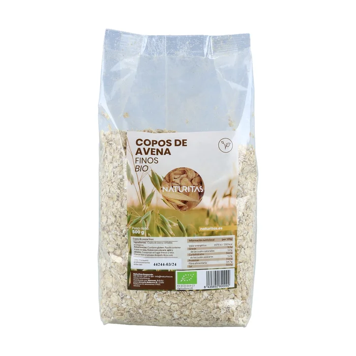Weiche, feine Bio-Haferflocken 500 G