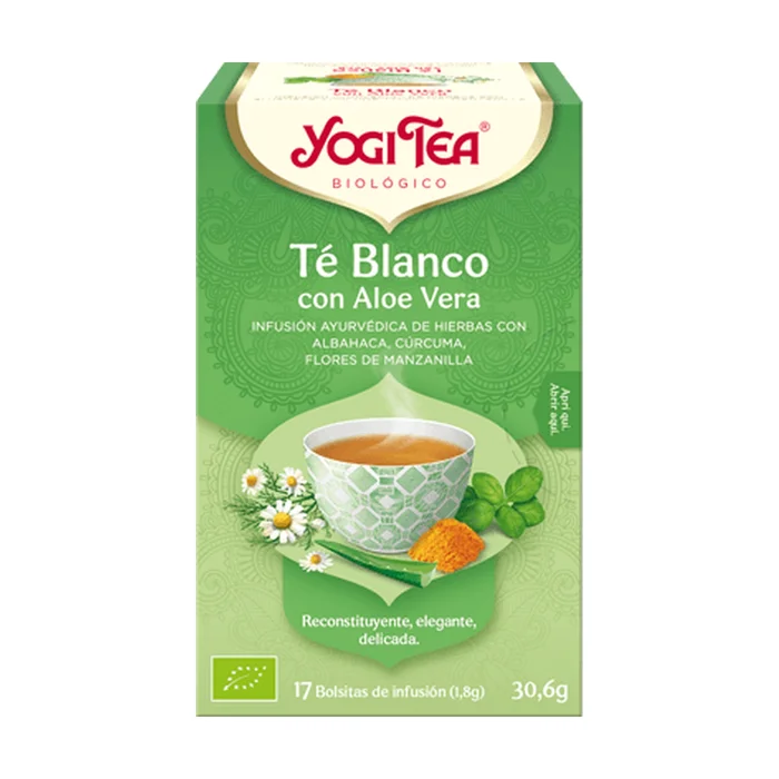 Weißer Tee mit Aloe Vera 17 Infusionsbeutel à 1.8G