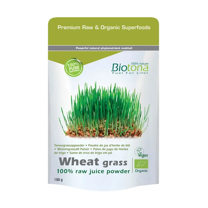 Weizengras Roher Bio-Weizensaft 150 G
