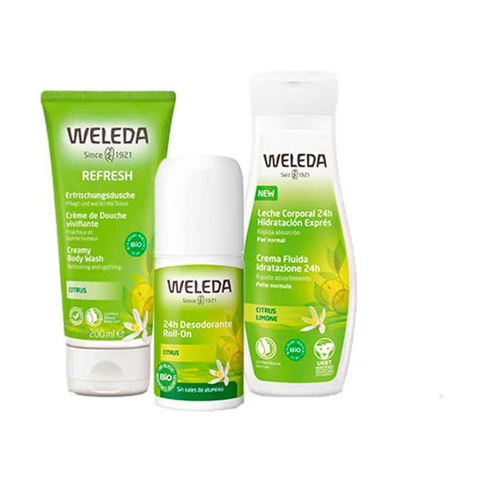 Weleda Citrus Duschpackung 3 Produkte