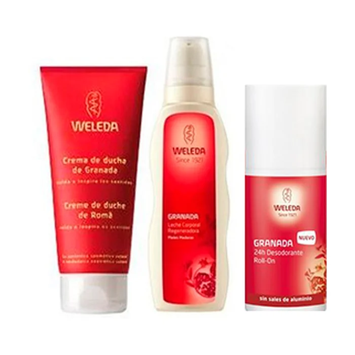 Weleda Granada Duschpackung 3 Produkte