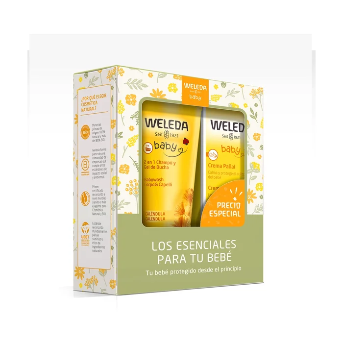 Weleda Top-Essential-Rucksack für Babys 200 ml + 75 ml