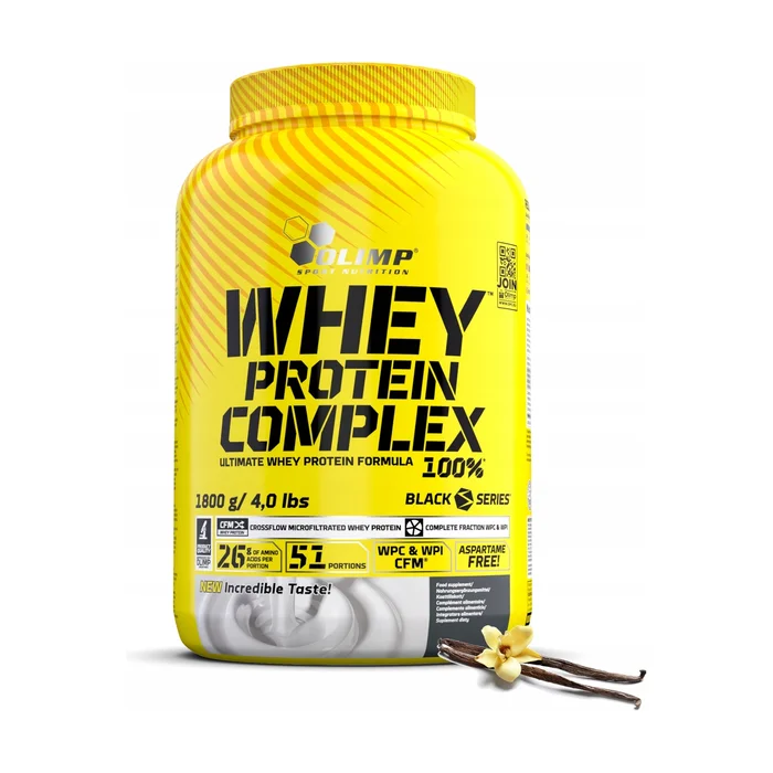 Whey protein complex mit vanillegeschmack 1800 G Pulver