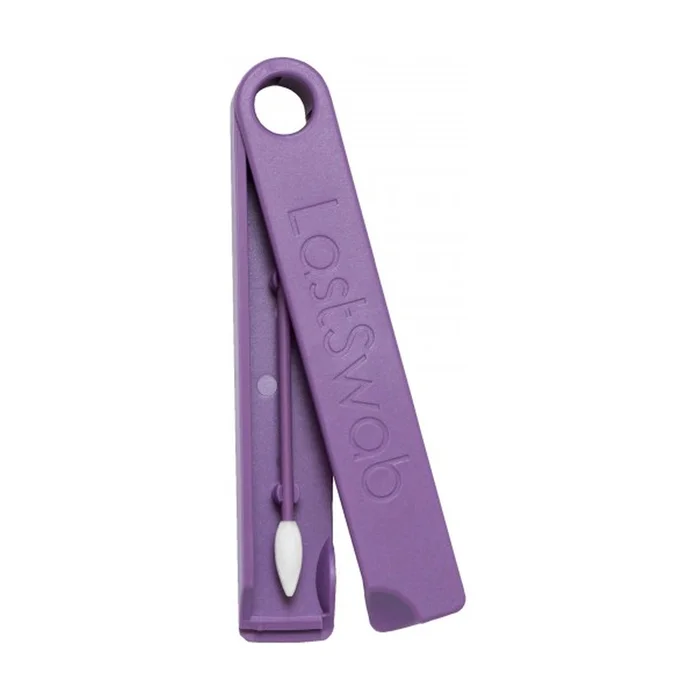 Wiederverwendbarer Make-up-Entferner mit Box – Lila 1 Einheit