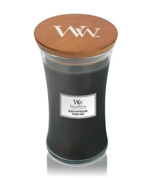 WoodWick Black Peppercorn Hourglass Duftkerze