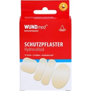 WUNDPFLASTER Hydrocolloid 4 Größen 10 St
