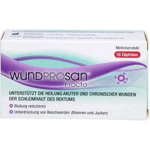 WUNDPROSAN Procto Suppositorien 10 St