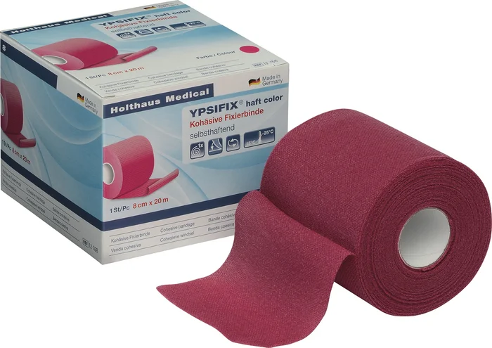 YPSIFIX® haft color Fixierbinde grün 6 cm x 20 m