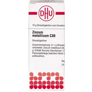 ZINCUM MET. C 30 Globuli 10 g
